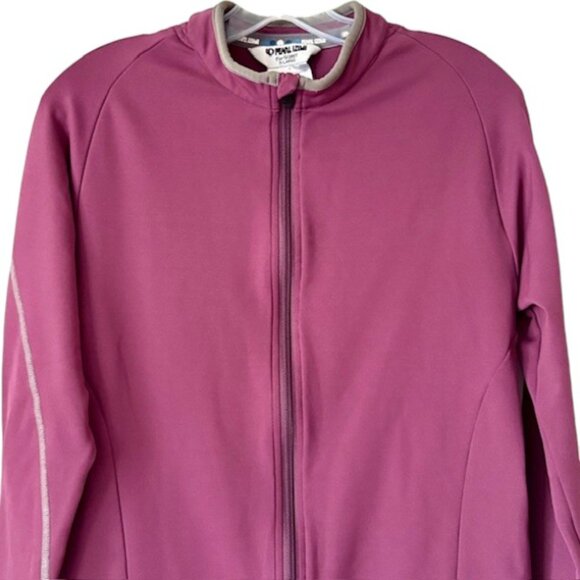 Pearl Izumi Fleece-Lined Full-Zip Cycling Jacket - Plum/Gray - XL - Picture 2 of 10